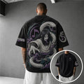 Naruto Unisex Anime-Style Retro Corduroy Oversized T-Shirt