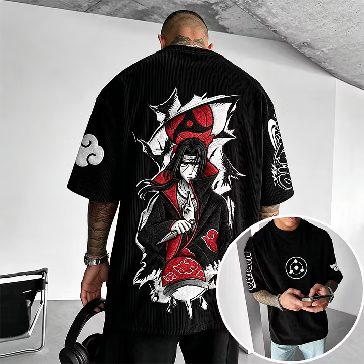 Naruto Vintage Corduroy T-Shirt
