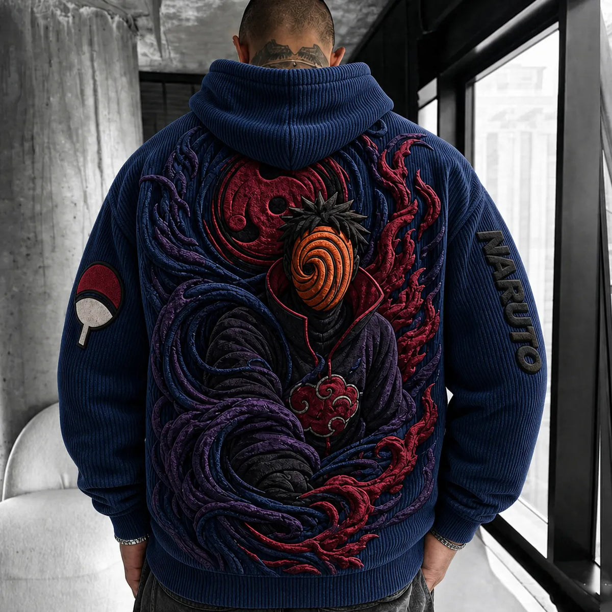 Naruto Unisex Anime-print Hoodie