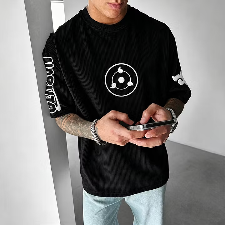 Naruto Vintage Corduroy T-Shirt
