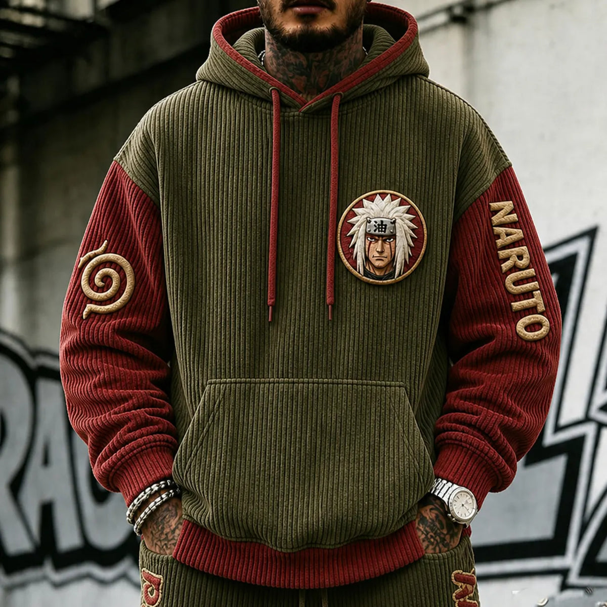 Naruto Unisex Anime-print Hoodie