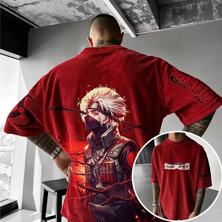 Naruto Vintage Corduroy T-Shirt