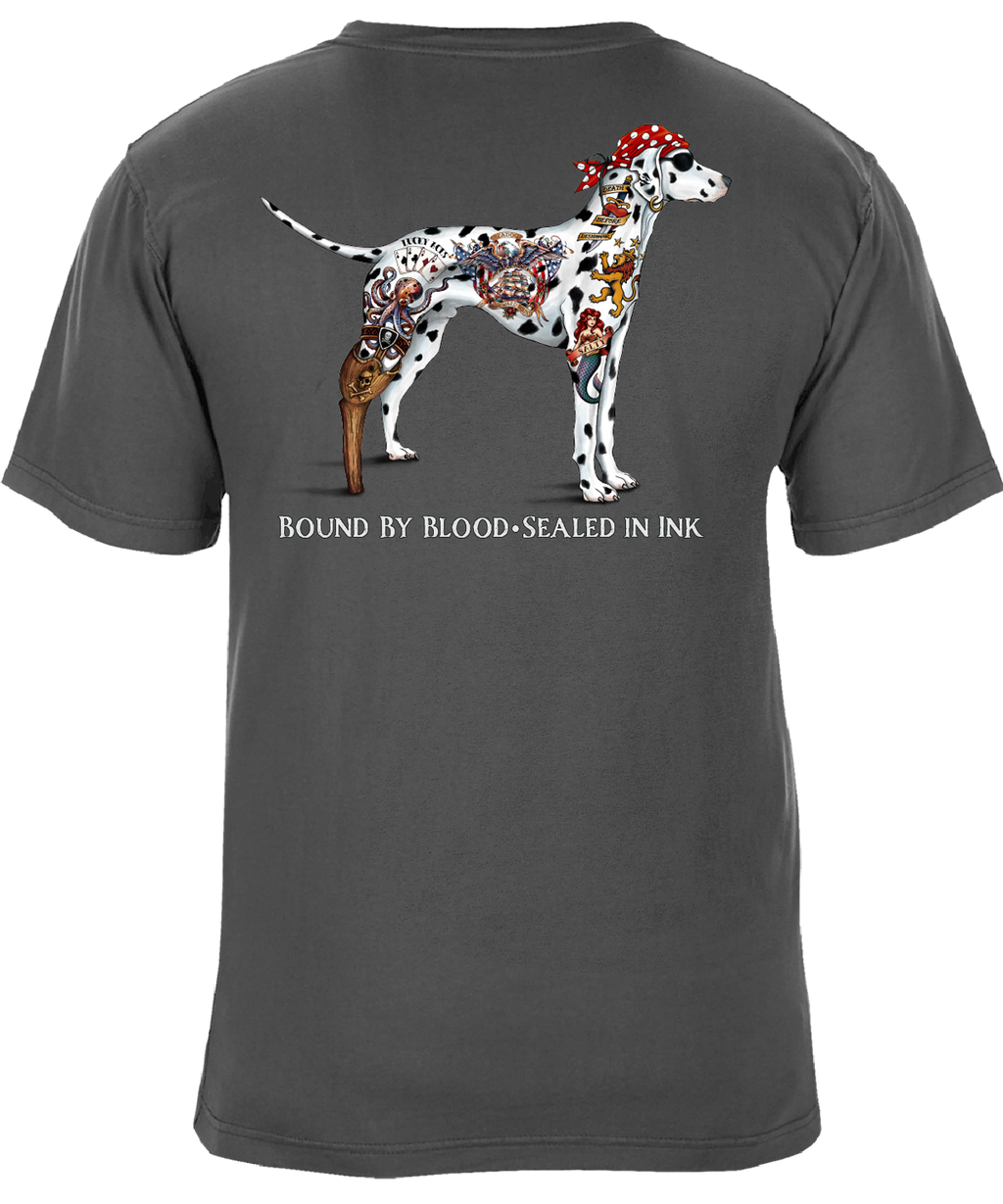 Bound by Blood Sealed in Ink Tattoo Graphic T-Shirt
