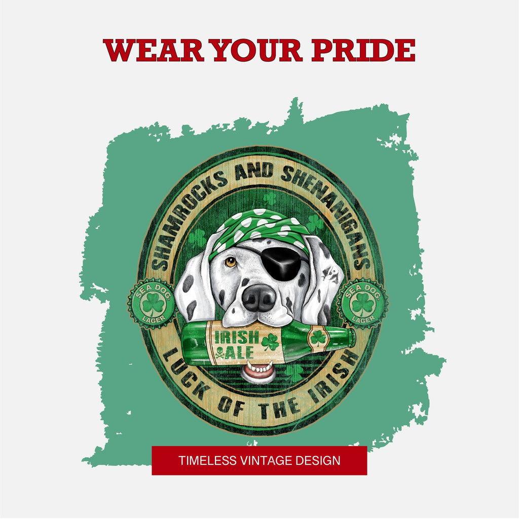 Shamrocks and Shenanigans Luck of The Irish Graphic T-Shirt