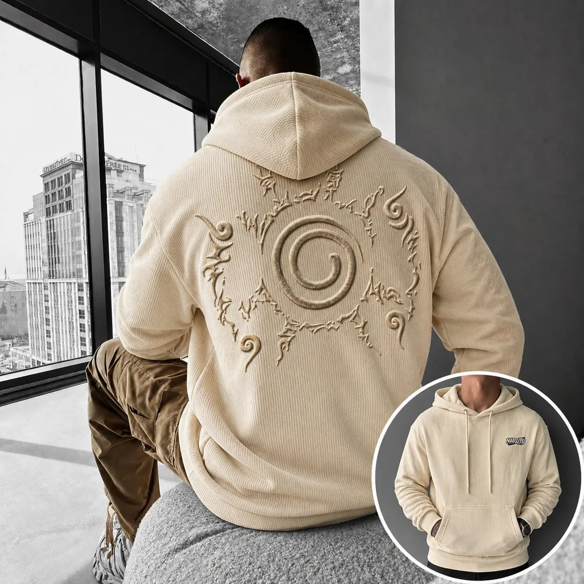 Naruto Unisex Anime-print Hoodie