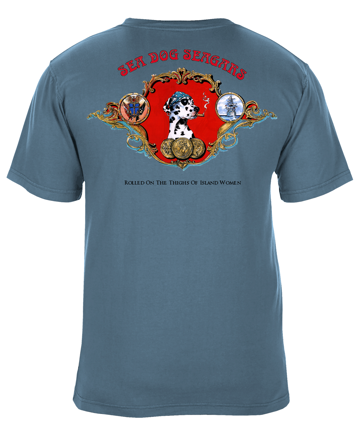 Sea Dog Seagars Pirate Graphic T-Shirt