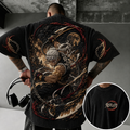 Demon Slayer Vintage Anime Print T-shirt
