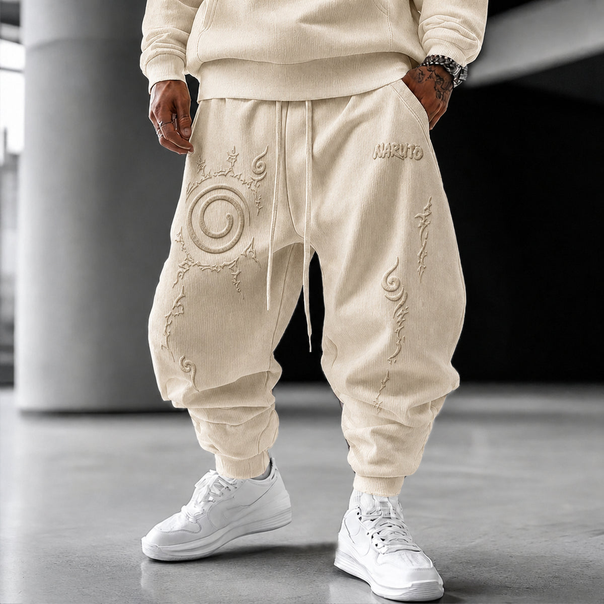 Naruto Unisex Anime-print Trousers