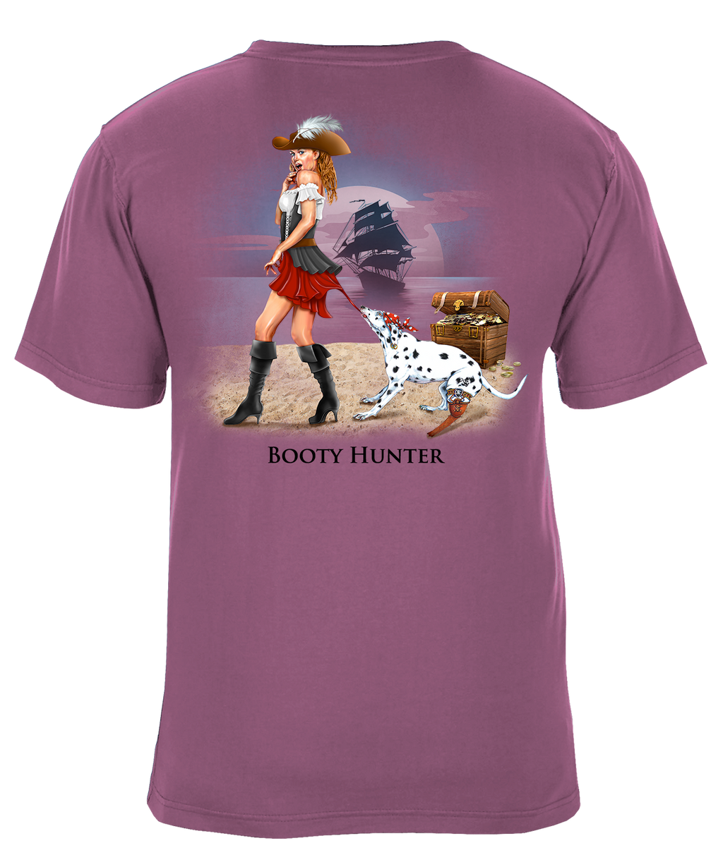 Sea Dog Booty Hunter Pirate T-Shirt