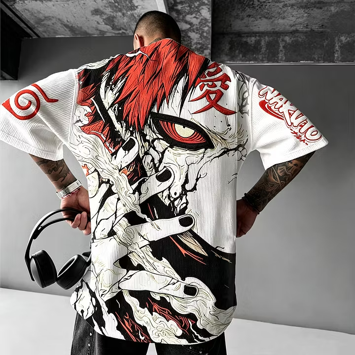 Naruto Vintage Corduroy T-Shirt