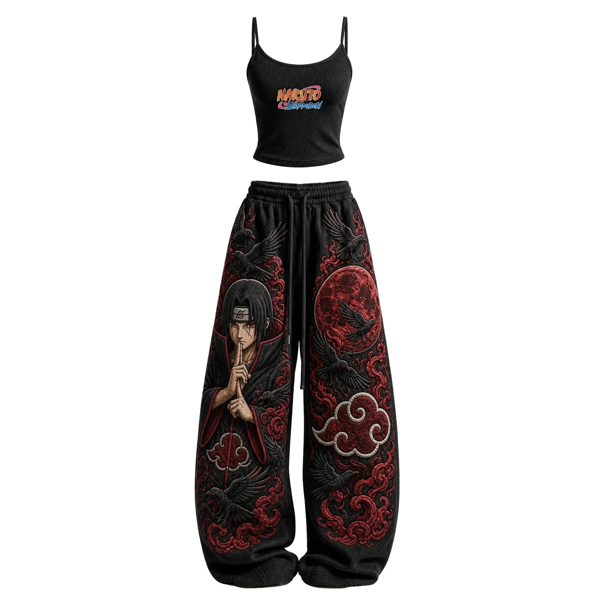 Naruto Women's Anime-Print Camisole And Pants Set