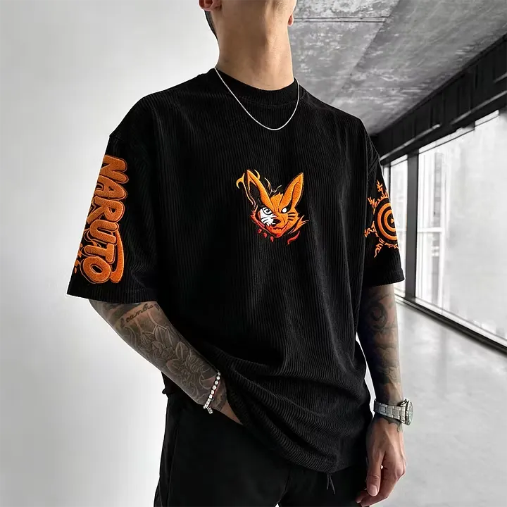 Naruto Vintage Corduroy T-Shirt