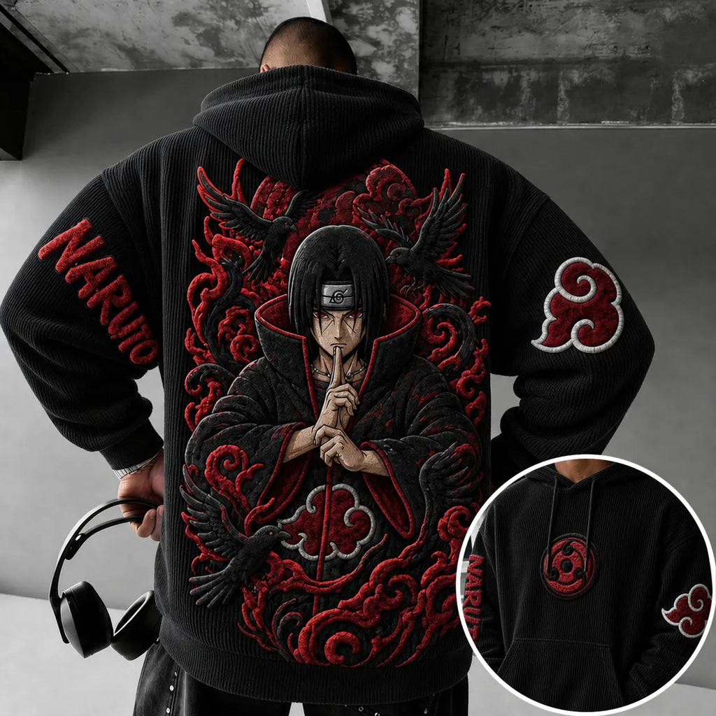 Naruto Unisex Anime-print Hoodie