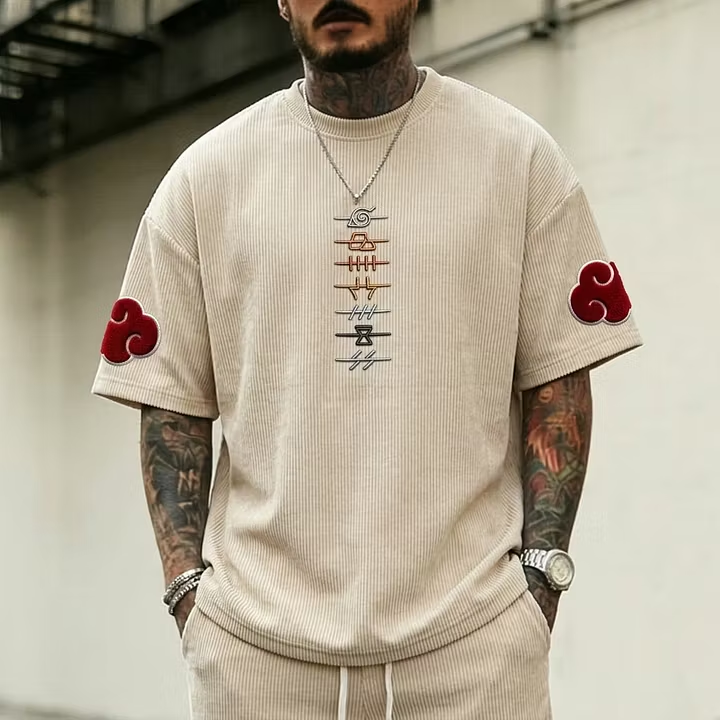 Naruto Vintage Corduroy T-Shirt