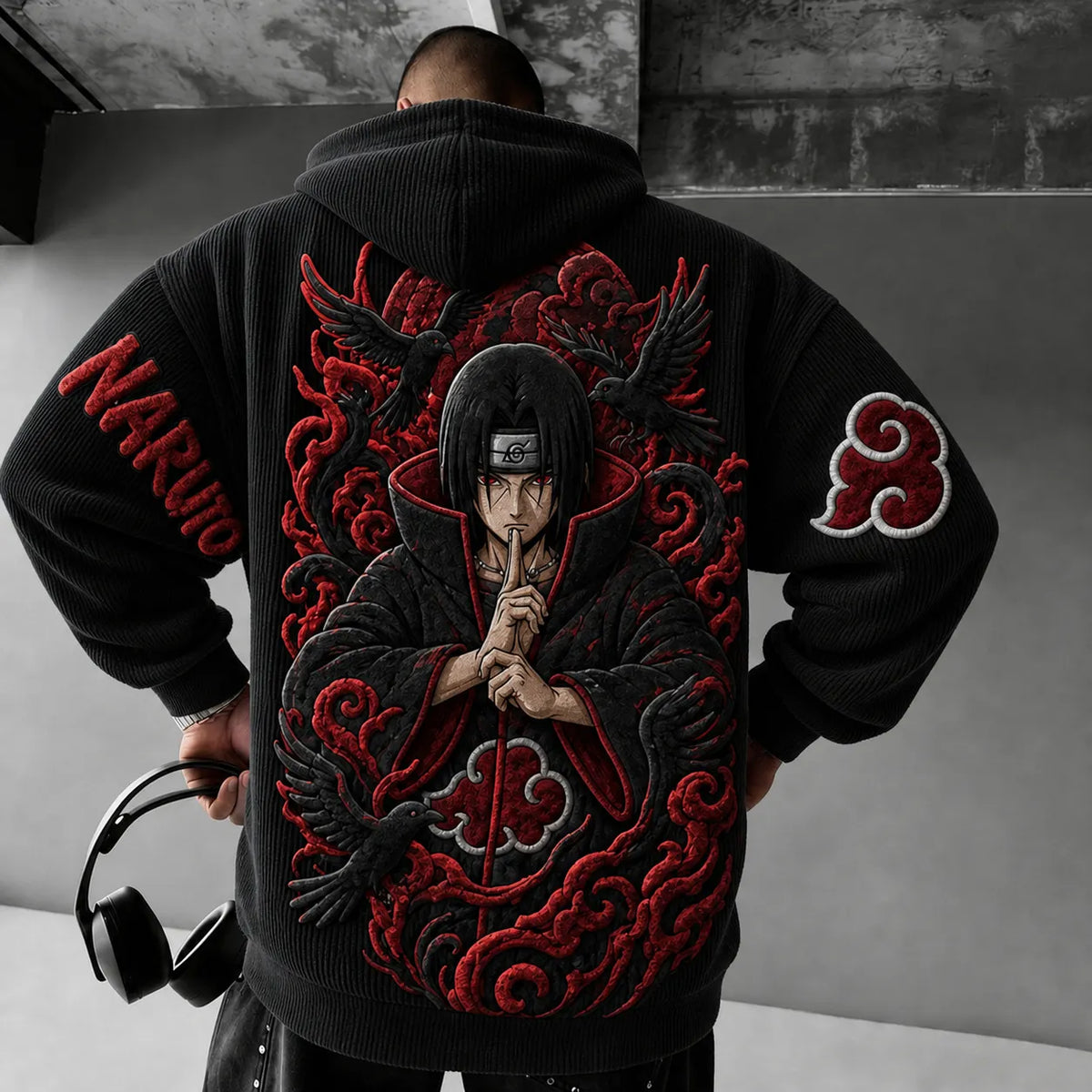 Naruto Unisex Anime-print Hoodie