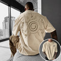 Naruto Unisex Anime-Style Retro Corduroy Oversized T-Shirt