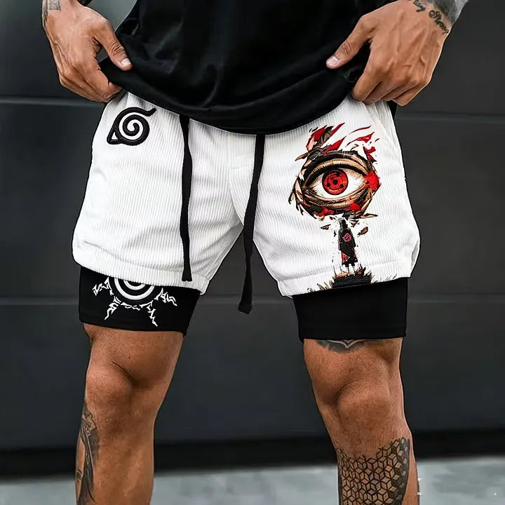 Naruto Corduroy Shorts