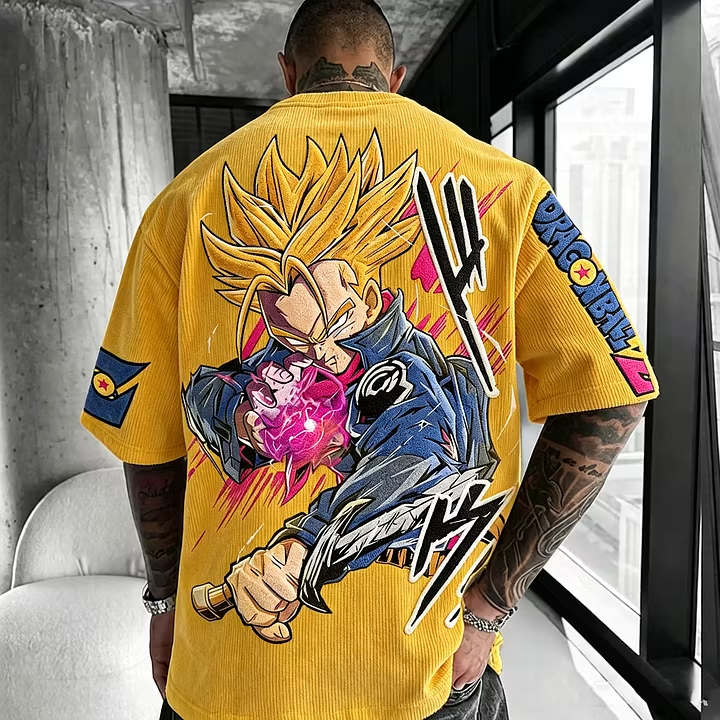 Naruto Vintage Corduroy T-Shirt