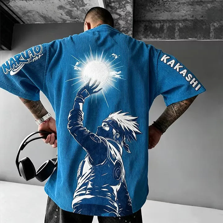 Naruto Vintage Corduroy T-Shirt