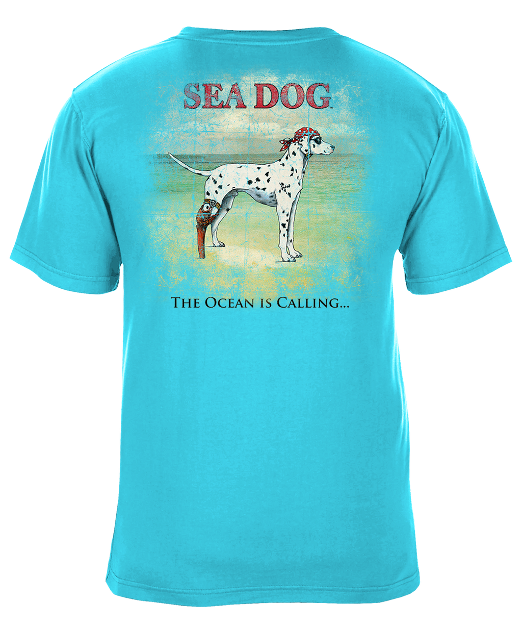 Ocean Is Calling Coastal Lifestyle Graphic T-Shirt - Available in 2 Colors