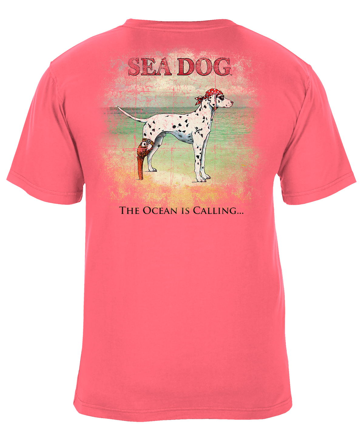 Ocean Is Calling Coastal Lifestyle Graphic T-Shirt - Available in 2 Colors