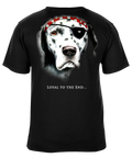 Loyal To The End Pirate Dog Graphic T-Shirt