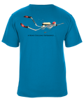 Bone Chilling Experience Skeleton Diver Graphic T-Shirt