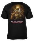 The Soul Is Willing Storm Captain Skeleton Graphic T-Shirt