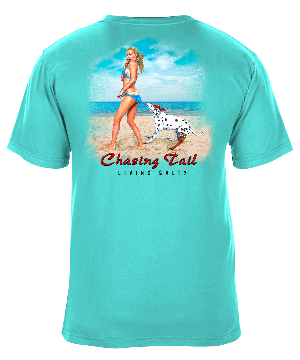 Chasing Tail Living Salty Graphic T-Shirt
