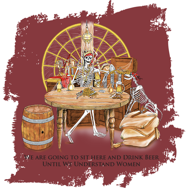 Drink Beer Until We Understand Women Graphic T-Shirt