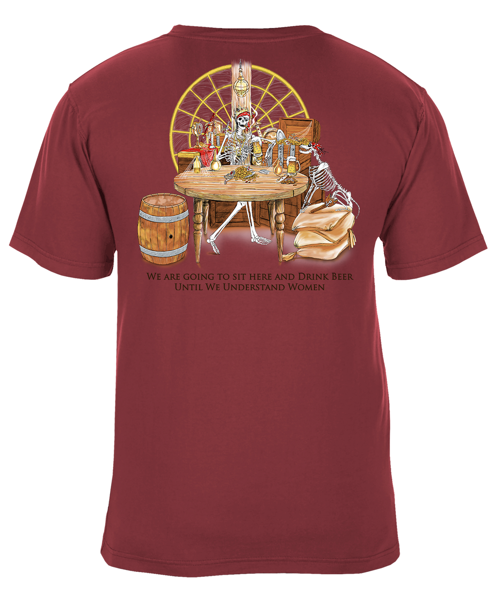 Drink Beer Until We Understand Women Graphic T-Shirt
