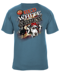 Red White and Brew Beer Tap Graphic T-Shirt - Available in 2 Colors
