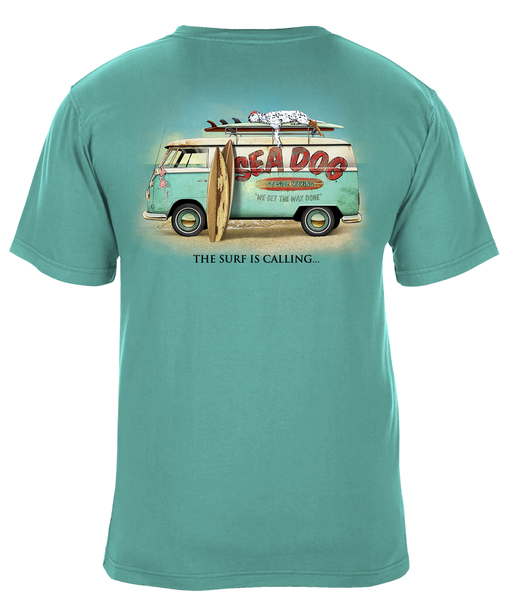 Wax Van Surf Is Calling Graphic T-Shirt - Available in 3 Colors