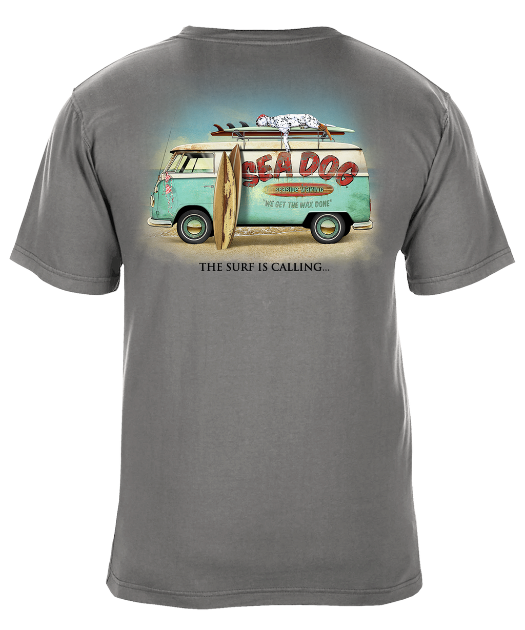 Wax Van Surf Is Calling Graphic T-Shirt - Available in 3 Colors