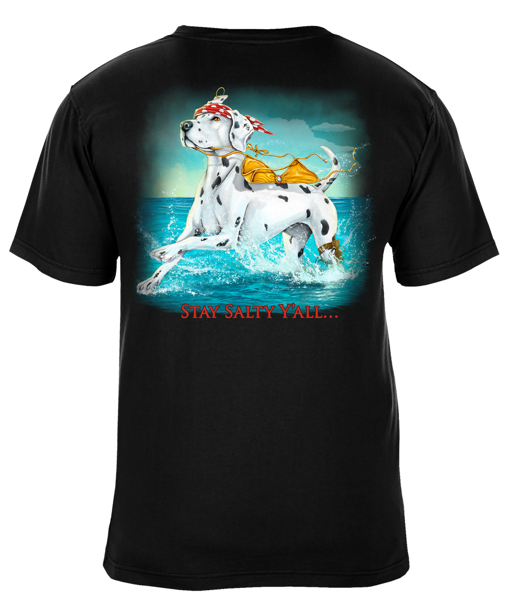 Stay Salty Y'all Beach Graphic T-Shirt - Available in 3 Colors