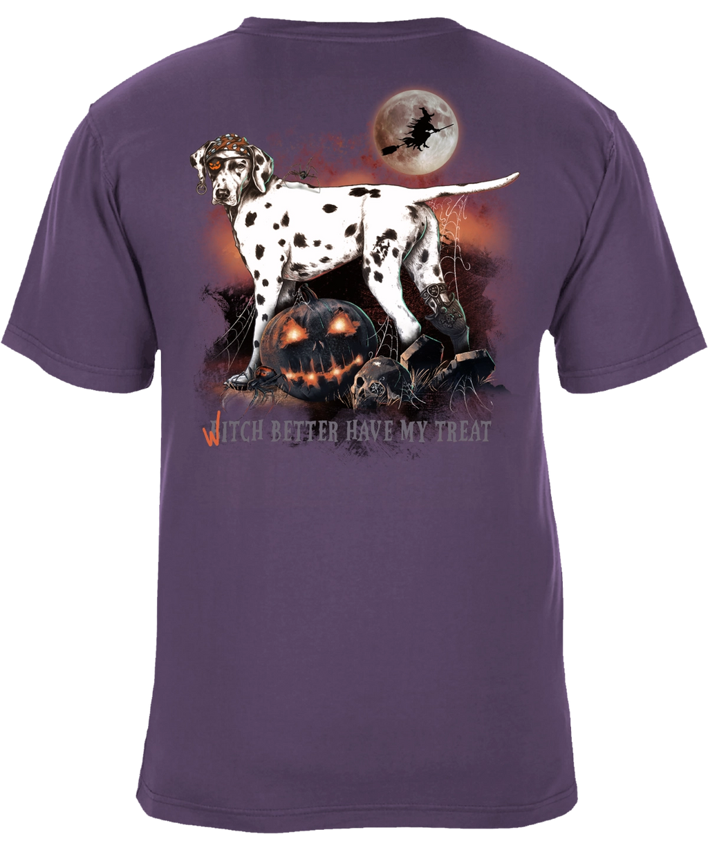 Witch Better Have My Treat – Purple Halloween Spooky Season T-Shirt