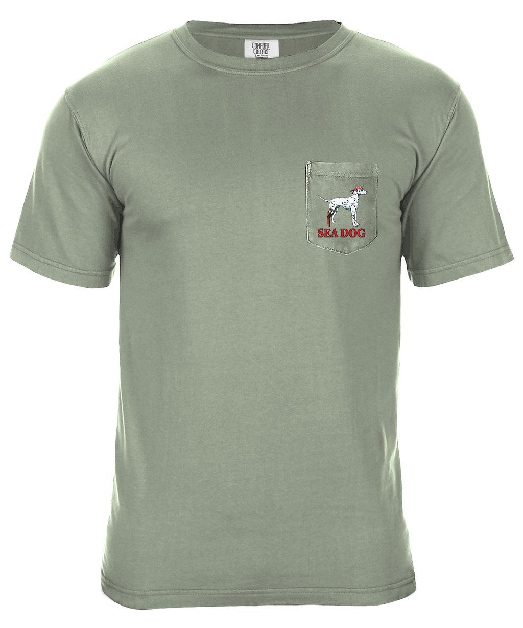 Sea Dog Classic Original Pocket Tee - Available in 5 Colors
