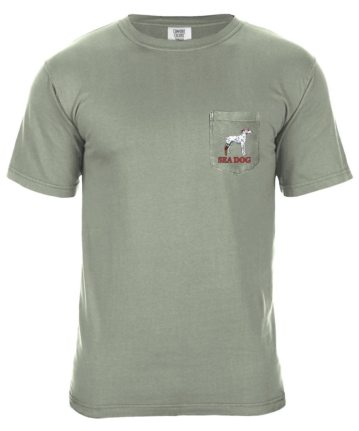 Sea Dog Classic Original Pocket Tee - Available in 5 Colors