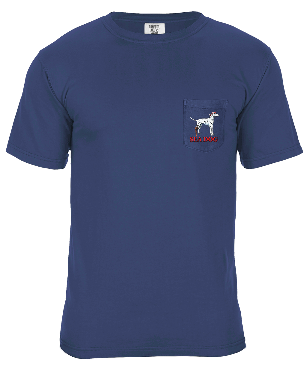 Sea Dog Classic Original Pocket Tee - Available in 5 Colors