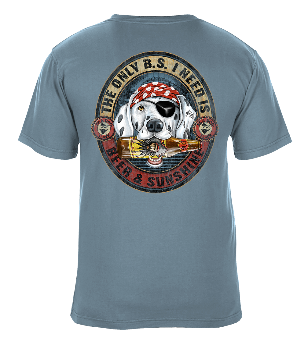 The Only B.S. I Need is Beer and Sunshine Graphic T-Shirt