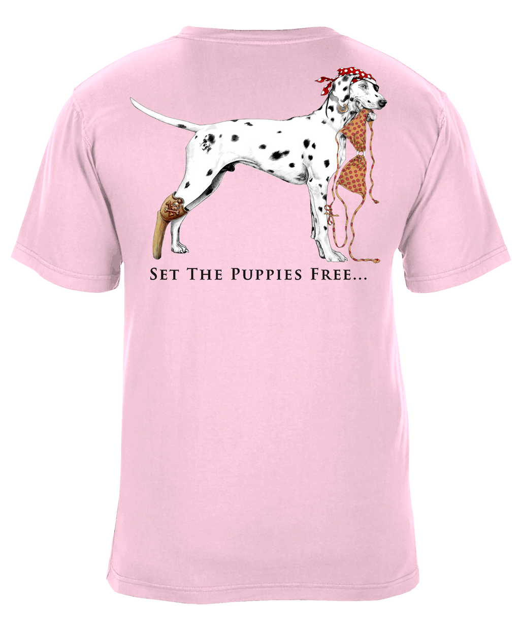 Set The Puppies Free Graphic T-Shirt - Available in 2 Colors