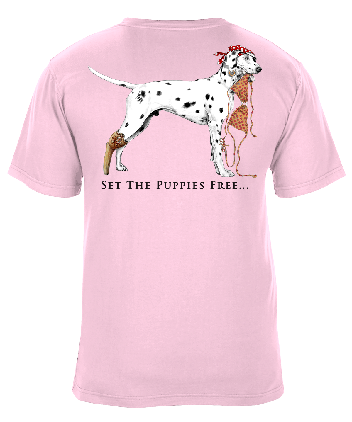 Set The Puppies Free Graphic T-Shirt - Available in 2 Colors