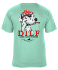 DILF Damn I Love Fishing Graphic T-Shirt