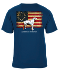 American Strong Patriotic US Flag Graphic T-Shirt
