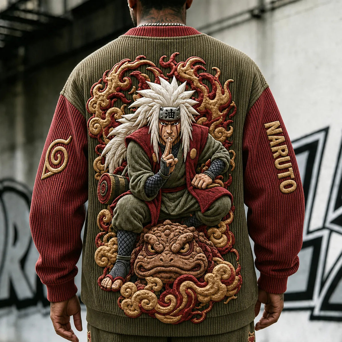 Naruto Unisex Anime-print Crewneck Sweatshirt
