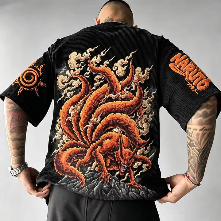 Naruto Vintage Corduroy T-Shirt
