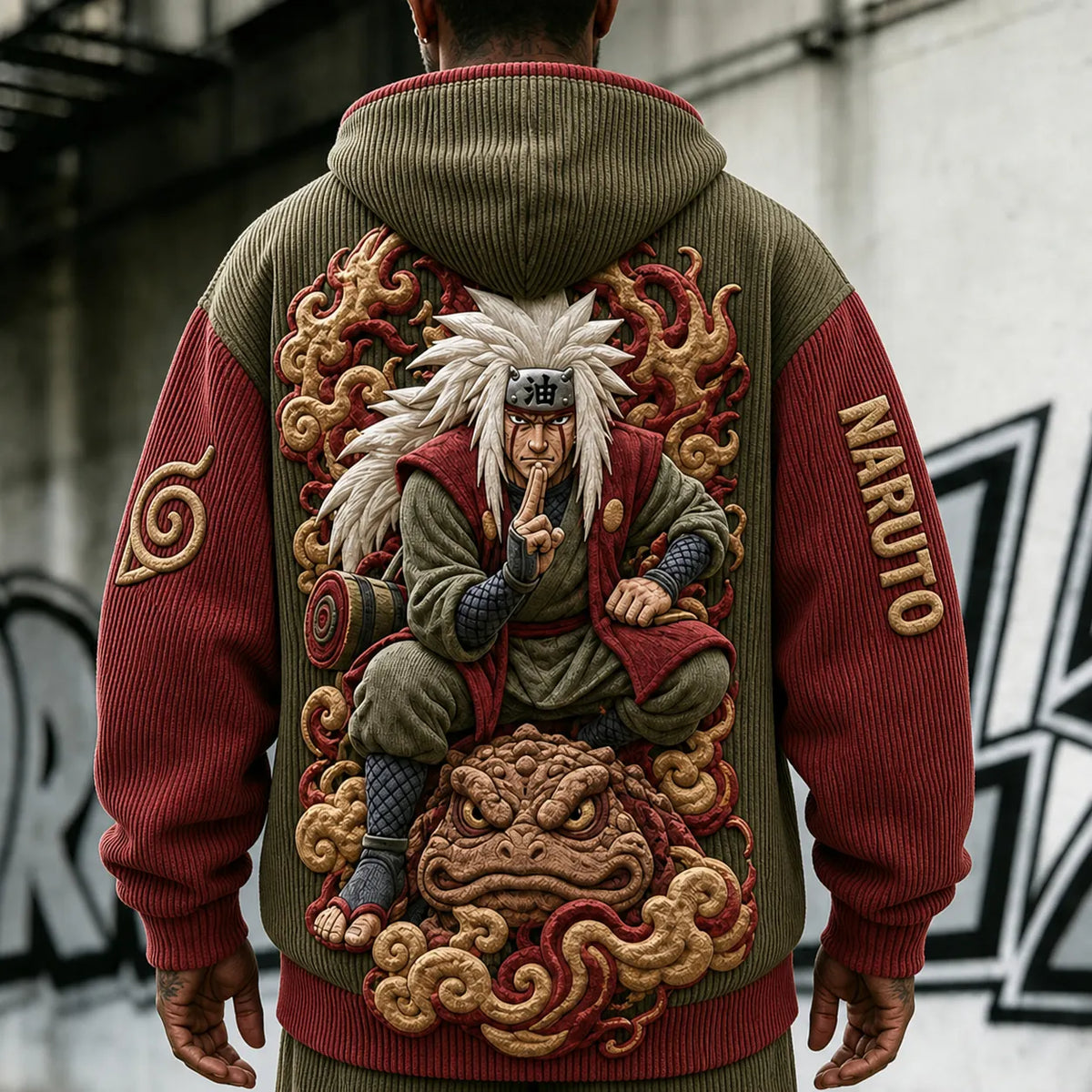 Naruto Unisex Anime-print Hoodie