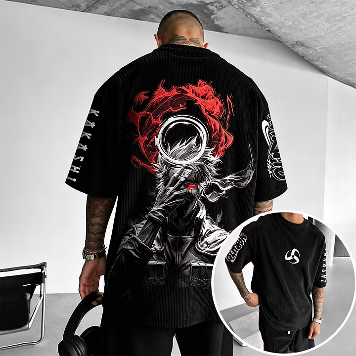 Naruto Vintage Corduroy T-Shirt