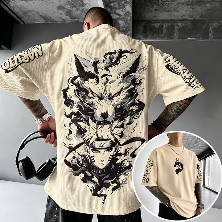 Naruto Vintage Corduroy T-Shirt