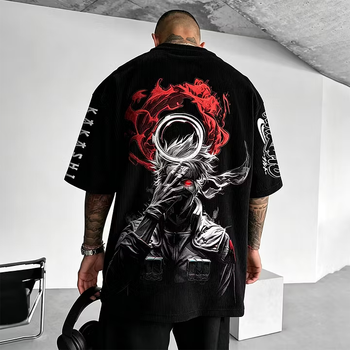 Naruto Vintage Corduroy T-Shirt